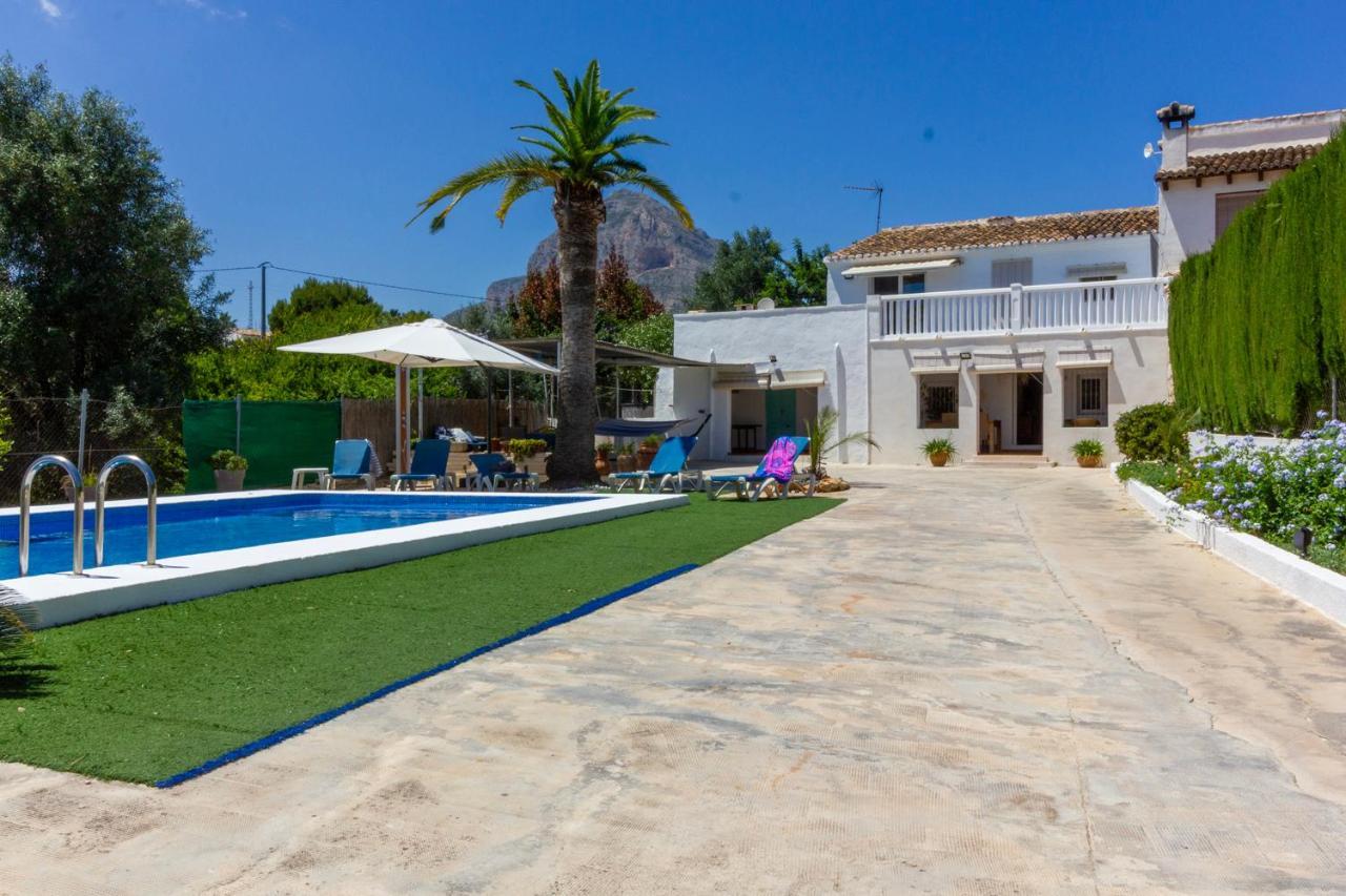 Villa Rustica Con Piscina Privada Javea Luaran gambar